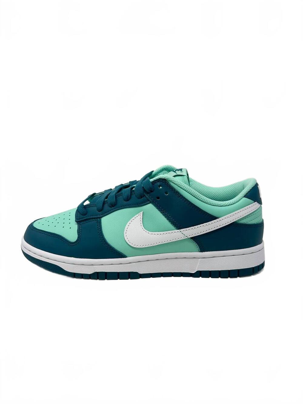 NEW NIKE women's dunk low sneakers in geode teal - Picture 9 of 9